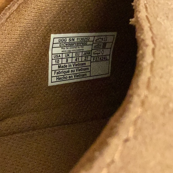 NWT UGG Goldenstar Suede Clogs, 10 - Picture 12 of 15